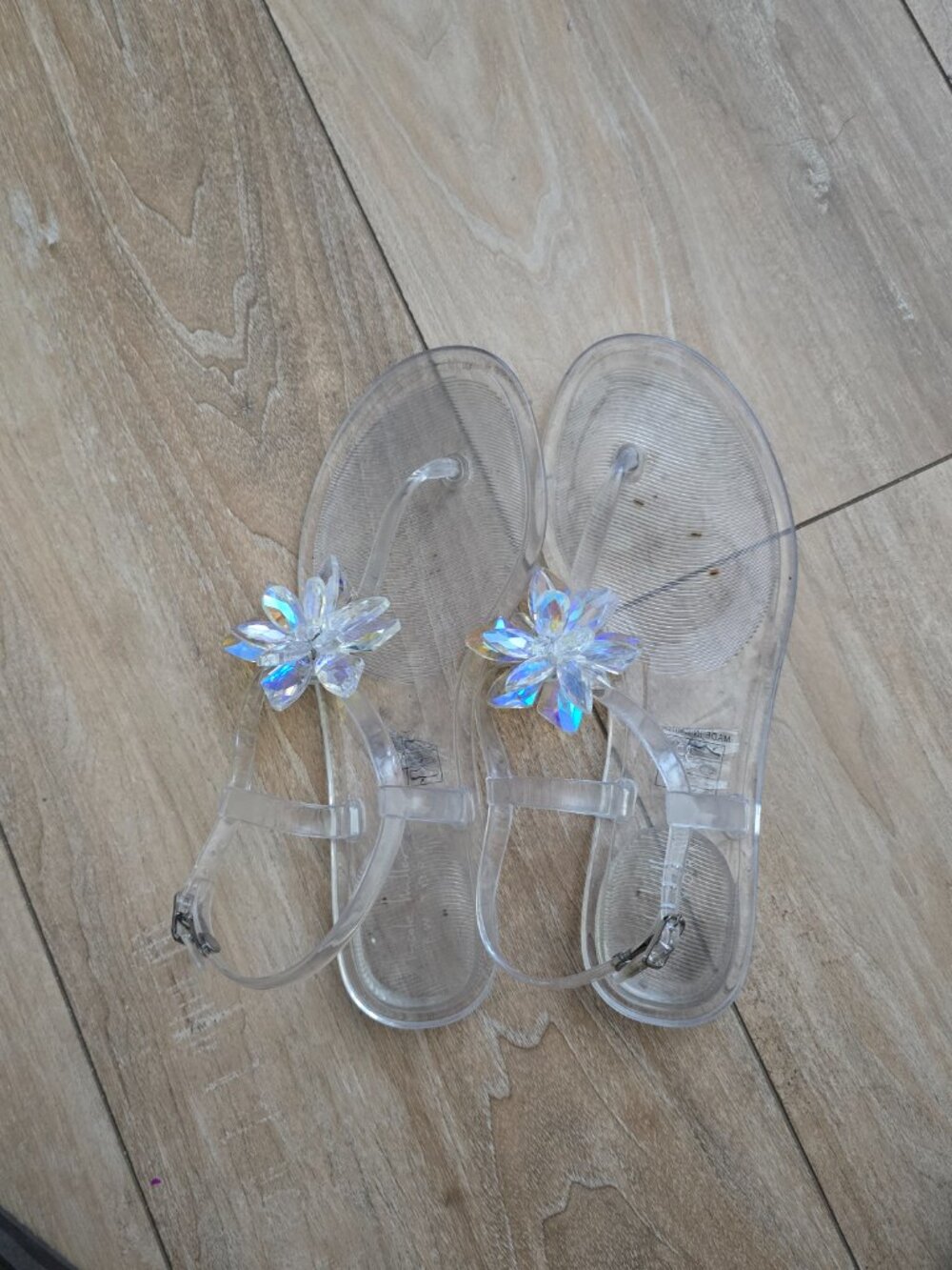 Nicole Miller Jelly sandal size 8 EUC - Picture 2 of 5